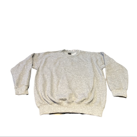 Gildan Heavy Blend women gray sweater - Picture 3 of 5